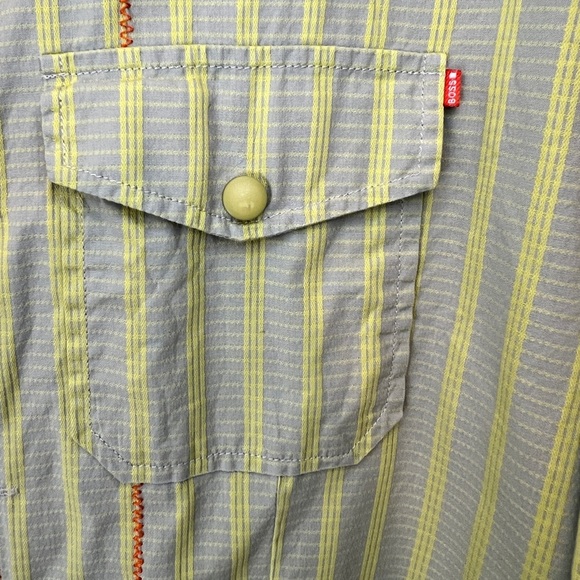 Men’s BOSS (Orange) long sleeve snap button up shirt. - Picture 4 of 10